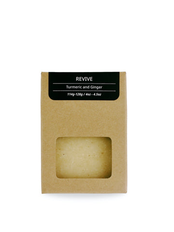 Turmeric and Ginger natural soap, package